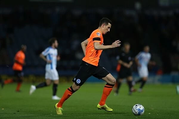 Lewis Dunk in Action: Huddersfield vs. Brighton & Hove Albion, 2014