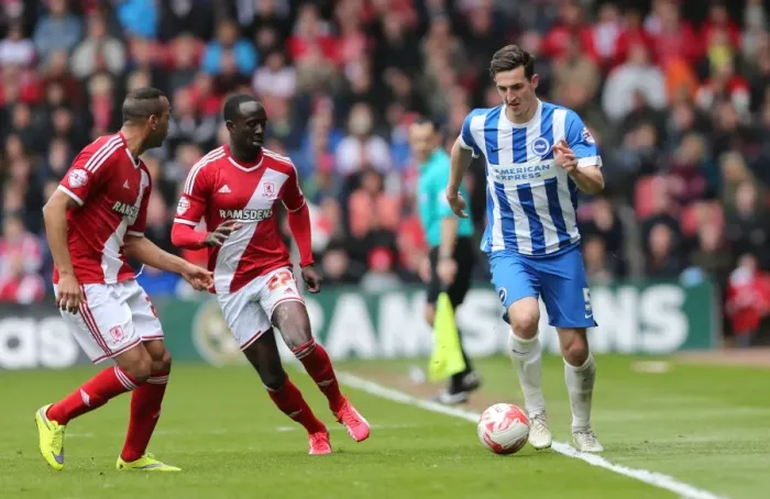 Framed Print : Lewis Dunk's Determined Performance: Middlesbrough vs. Brighton & Hove Albion (02MAY15) Framed Print : Lewis Dunk's Determined Performance: Middlesbrough vs. Brighton & Hove Albion (02MAY15)
