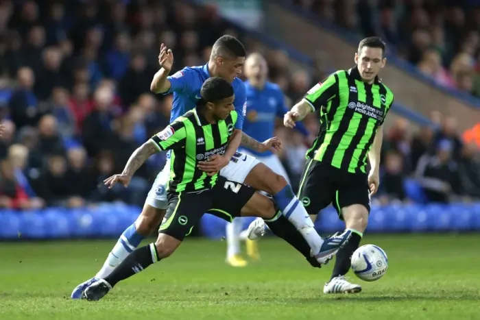 Framed Print : Liam Bridcutt in Action: Brighton & Hove Albion vs. Middlesbrough, Championship Clash at Peterborough, April 13, 2013 Framed Print : Liam Bridcutt in Action: Brighton & Hove Albion vs. Middlesbrough, Championship Clash at Peterborough, April 13, 2013