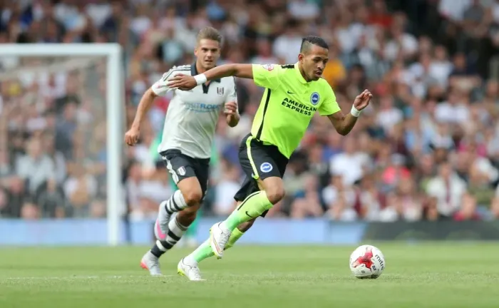 Framed Print : Liam Rosenior in Action: Fulham vs. Brighton and Hove Albion, Sky Bet Championship 2015 Framed Print : Liam Rosenior in Action: Fulham vs. Brighton and Hove Albion, Sky Bet Championship 2015