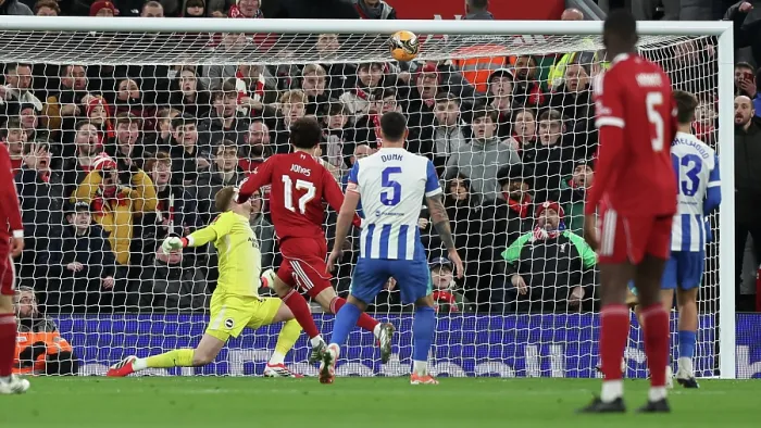 Framed Print : Liverpool v Brighton and Hove Albion FA Cup 14FEB26