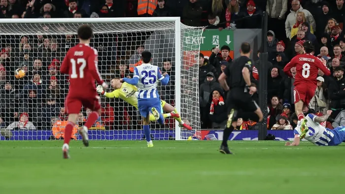Framed Print : Liverpool v Brighton and Hove Albion FA Cup 14FEB26 Framed Print : Liverpool v Brighton and Hove Albion FA Cup 14FEB26