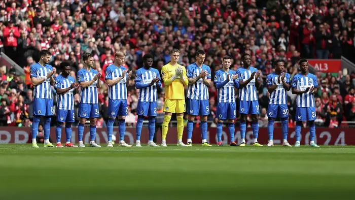 Framed Print : Liverpool v Brighton and Hove Albion Premier League 31MAR24 Framed Print : Liverpool v Brighton and Hove Albion Premier League 31MAR24