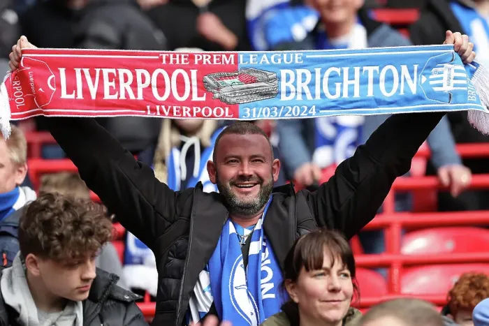 Framed Print : Liverpool v Brighton and Hove Albion Premier League 31MAR24 Framed Print : Liverpool v Brighton and Hove Albion Premier League 31MAR24