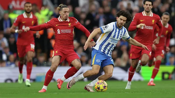 Framed Print : Liverpool v Brighton and Hove Albion Premier League DDMMMYY Framed Print : Liverpool v Brighton and Hove Albion Premier League DDMMMYY