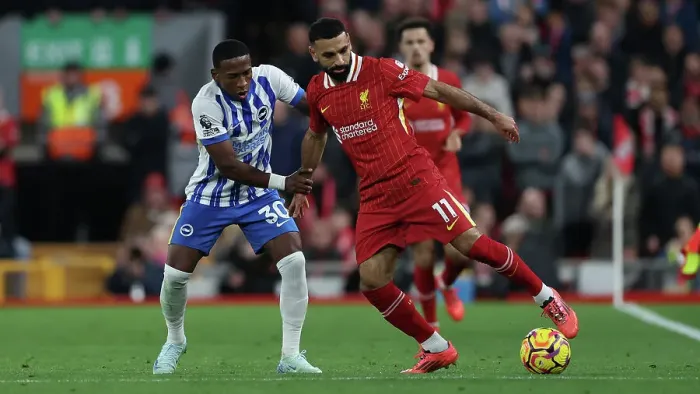 Framed Print : Liverpool v Brighton and Hove Albion Premier League DDMMMYY Framed Print : Liverpool v Brighton and Hove Albion Premier League DDMMMYY