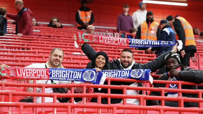 Framed Print : Liverpool v Brighton and Hove Albion Premier League DDMMMYY Framed Print : Liverpool v Brighton and Hove Albion Premier League DDMMMYY