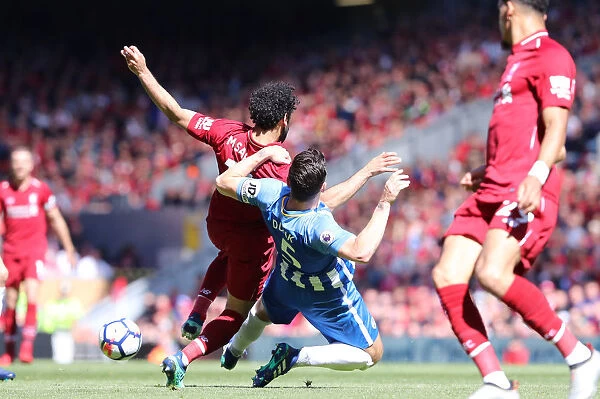 Liverpool vs. Brighton & Hove Albion: Intense Premier League Clash at Anfield on 13th May 2018