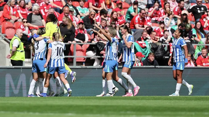 Framed Print : Liverpool Women v Brighton and Hove Albion Women Women's FA Cup Semi-Final 06MAY26 Framed Print : Liverpool Women v Brighton and Hove Albion Women Women's FA Cup Semi-Final 06MAY26