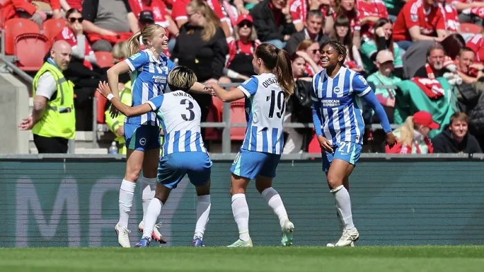 Framed Print : Liverpool Women v Brighton and Hove Albion Women Women's FA Cup Semi-Final 06MAY26