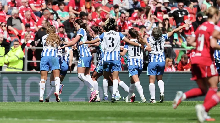 Framed Print : Liverpool Women v Brighton and Hove Albion Women Women's FA Cup Semi-Final 06MAY26 Framed Print : Liverpool Women v Brighton and Hove Albion Women Women's FA Cup Semi-Final 06MAY26