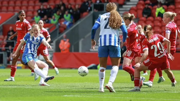 Framed Print : Liverpool Women v Brighton and Hove Albion Women Women's FA Cup Semi-Final 06MAY26 Framed Print : Liverpool Women v Brighton and Hove Albion Women Women's FA Cup Semi-Final 06MAY26