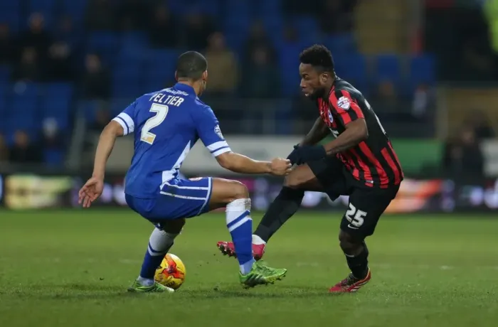 Framed Print : LuaLua in Action: Cardiff City vs. Brighton & Hove Albion, 10th February 2015 Framed Print : LuaLua in Action: Cardiff City vs. Brighton & Hove Albion, 10th February 2015