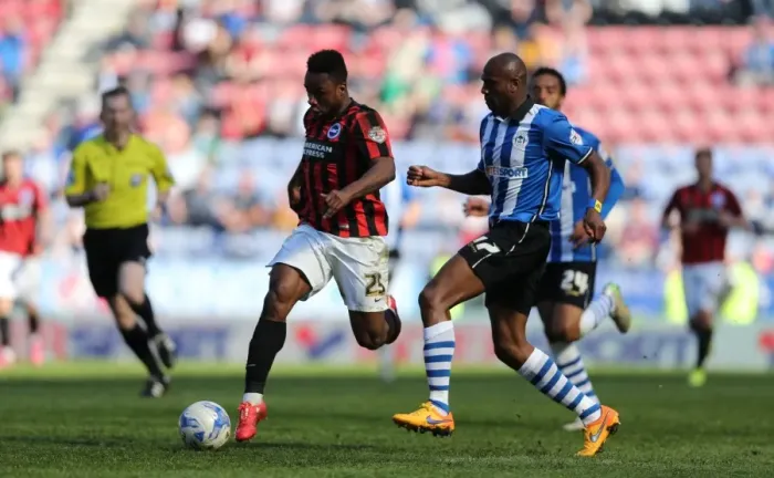 Framed Print : LuaLua in Action: Wigan Athletic vs. Brighton and Hove Albion (April 2015) Framed Print : LuaLua in Action: Wigan Athletic vs. Brighton and Hove Albion (April 2015)