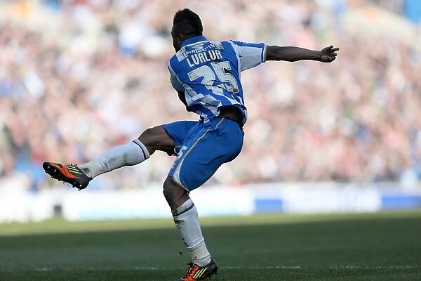 LuaLua Strikes Back: Kazenga Scores 1-1 for Brighton & Hove Albion vs Leicester City (April 6, 2013)