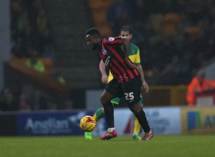 Framed Print : LuaLua's Determined Performance: Norwich City vs. Brighton & Hove Albion (22NOV14) Framed Print : LuaLua's Determined Performance: Norwich City vs. Brighton & Hove Albion (22NOV14)