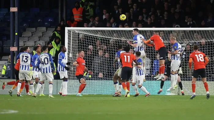 Framed Print : Luton Town v Brighton and Hove Albion Premier League 30JAN24 Framed Print : Luton Town v Brighton and Hove Albion Premier League 30JAN24