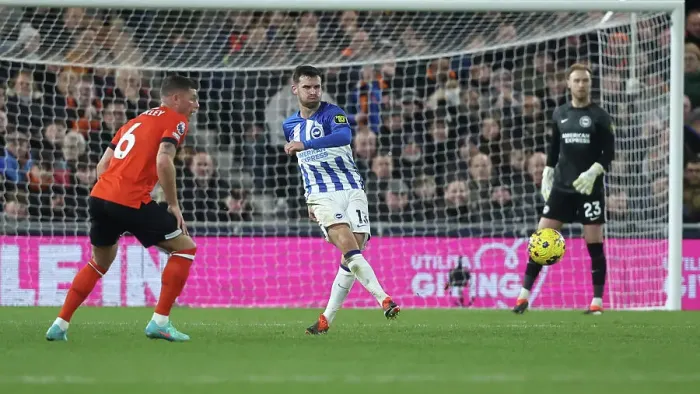 Framed Print : Luton Town v Brighton and Hove Albion Premier League 30JAN24 Framed Print : Luton Town v Brighton and Hove Albion Premier League 30JAN24