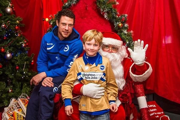 Magical Christmas Party 2012 at Brighton & Hove Albion FC: Santa's Grotto for Young Seagulls