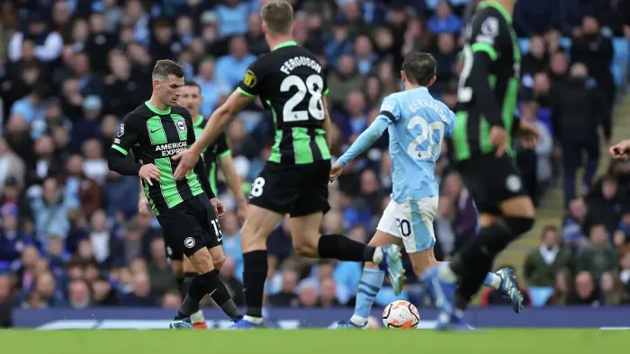 Framed Print : Manchester City vs. Brighton and Hove Albion: Thrilling 2023 / 24 Premier League Showdown at Etihad Stadium (21OCT23) Framed Print : Manchester City vs. Brighton and Hove Albion: Thrilling 2023 / 24 Premier League Showdown at Etihad Stadium (21OCT23)