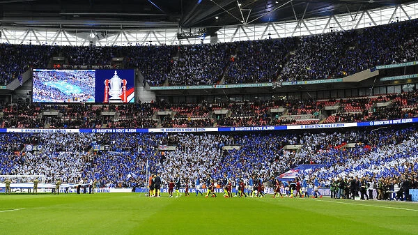 Manchester City vs. Brighton and Hove Albion: Emirates FA Cup Semi-Final Showdown at Wembley Stadium (06APR19)