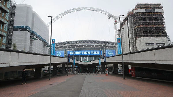 Manchester City vs. Brighton and Hove Albion: FA Cup Semi-Final Battle at Wembley Stadium (06APR19)