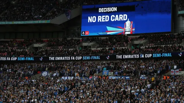 Framed Print : Manchester City vs. Brighton and Hove Albion: FA Cup Semi-Final Battle at Wembley Stadium (06.04.19) Framed Print : Manchester City vs. Brighton and Hove Albion: FA Cup Semi-Final Battle at Wembley Stadium (06.04.19)