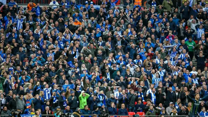 Framed Print : Manchester City vs. Brighton & Hove Albion: FA Cup Semi-Final Battle at Wembley Stadium (06APR19) Framed Print : Manchester City vs. Brighton & Hove Albion: FA Cup Semi-Final Battle at Wembley Stadium (06APR19)