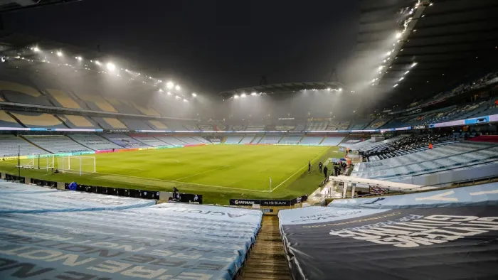 Framed Print : Manchester City vs. Brighton and Hove Albion: Premier League Clash at Etihad Stadium (13JAN21) Framed Print : Manchester City vs. Brighton and Hove Albion: Premier League Clash at Etihad Stadium (13JAN21)