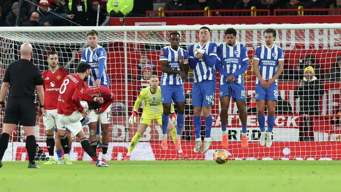 Framed Print : Manchester United v Brighton and Hove Albion FA Cup 3rd Round 11JAN26 Framed Print : Manchester United v Brighton and Hove Albion FA Cup 3rd Round 11JAN26
