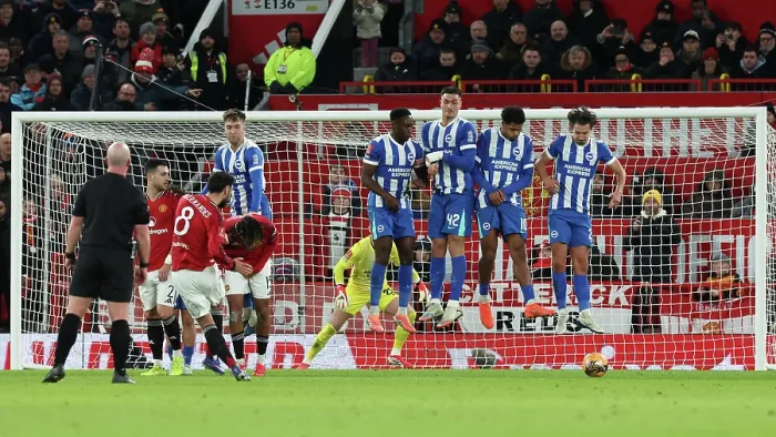 Framed Print : Manchester United v Brighton and Hove Albion FA Cup 3rd Round 11JAN26 Framed Print : Manchester United v Brighton and Hove Albion FA Cup 3rd Round 11JAN26