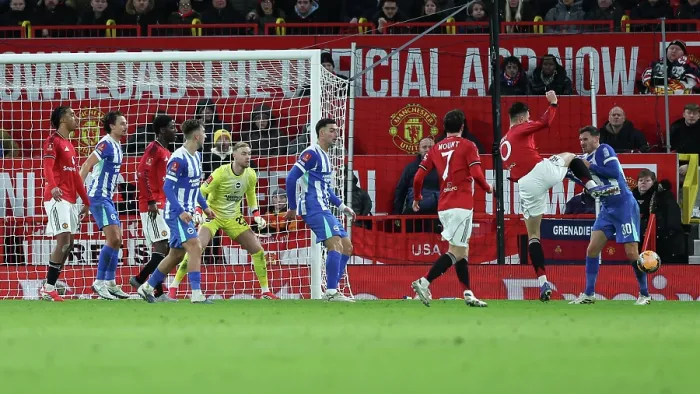 Framed Print : Manchester United v Brighton and Hove Albion FA Cup 3rd Round 11JAN26 Framed Print : Manchester United v Brighton and Hove Albion FA Cup 3rd Round 11JAN26