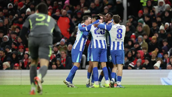 Framed Print : Manchester United v Brighton and Hove Albion FA Cup 3rd Round 11JAN26 Framed Print : Manchester United v Brighton and Hove Albion FA Cup 3rd Round 11JAN26