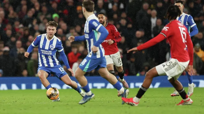 Framed Print : Manchester United v Brighton and Hove Albion FA Cup 3rd Round 11JAN26 Framed Print : Manchester United v Brighton and Hove Albion FA Cup 3rd Round 11JAN26