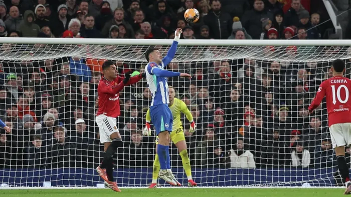 Framed Print : Manchester United v Brighton and Hove Albion FA Cup 3rd Round 11JAN26 Framed Print : Manchester United v Brighton and Hove Albion FA Cup 3rd Round 11JAN26