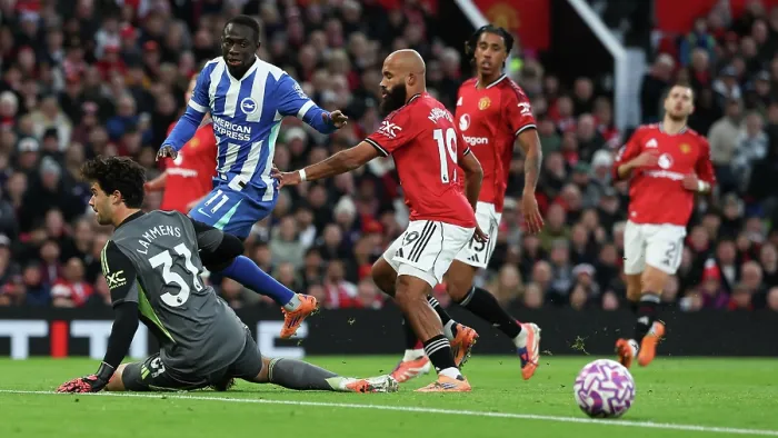 Framed Print : Manchester United v Brighton and Hove Albion Premier League 25OCT25 Framed Print : Manchester United v Brighton and Hove Albion Premier League 25OCT25