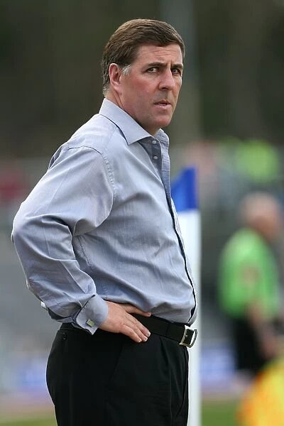 Mark McGhee looks on as the Albion are relegated by Sheffield Wednesday