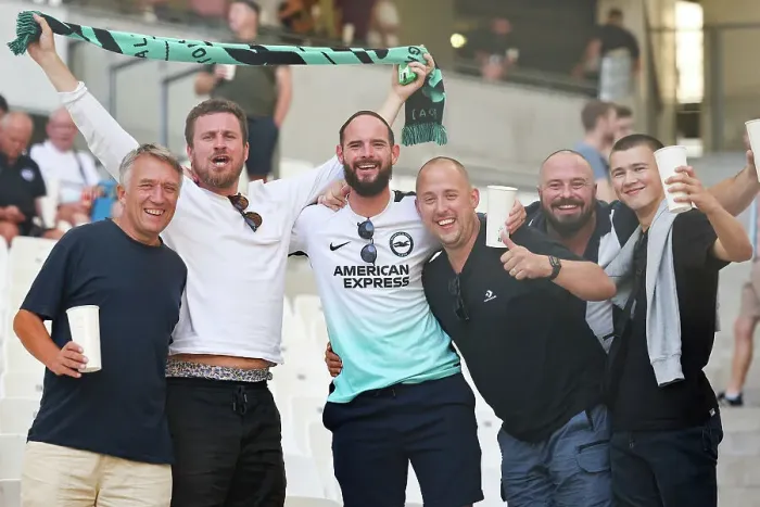 Framed Print : Marseille vs. Brighton: Europa League Showdown at Velodrome Stadium (05OCT23)