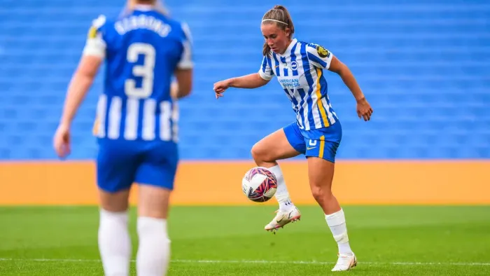 Framed Print : Match action during the Premier League match between Brighton and Hove Albion Women Framed Print : Match action during the Premier League match between Brighton and Hove Albion Women