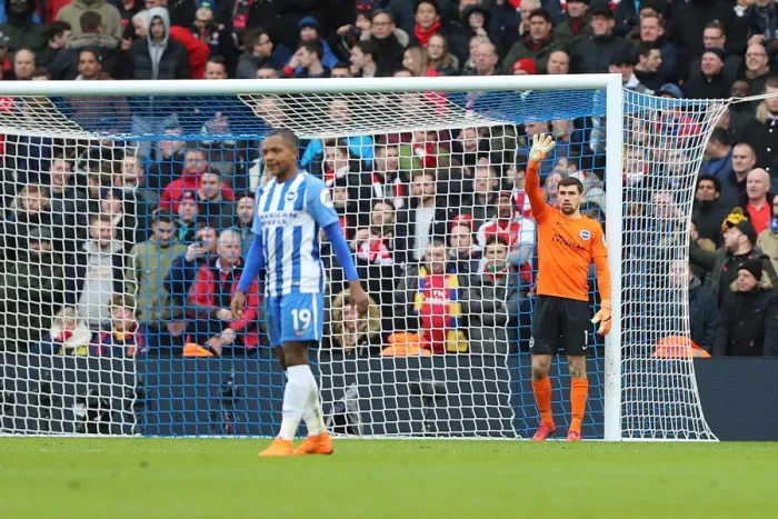 Framed Print : Mathew Ryan in Action: Brighton & Hove Albion vs Arsenal - Premier League 04MAR18 Framed Print : Mathew Ryan in Action: Brighton & Hove Albion vs Arsenal - Premier League 04MAR18