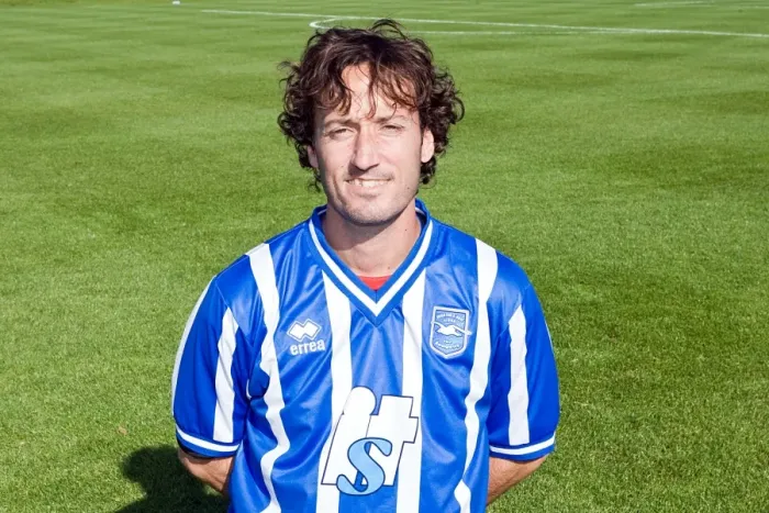 Framed Print : Mauricio Taricco: Brighton & Hove Albion's Defensive Maestro
