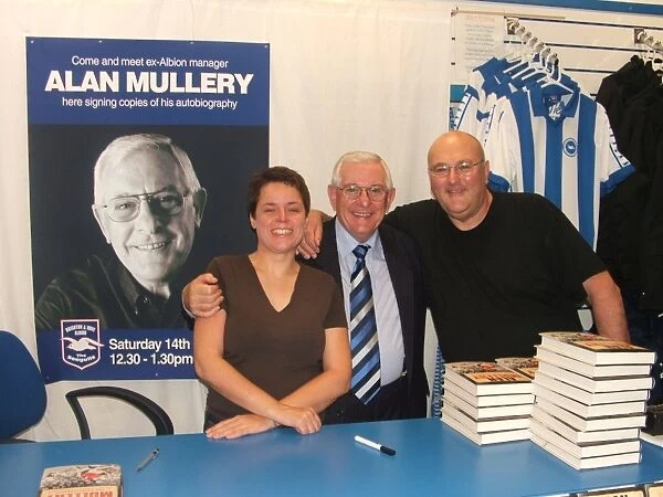 Memorable Book Signing Session with Alan Mullery at Brighton and Hove Albion FC