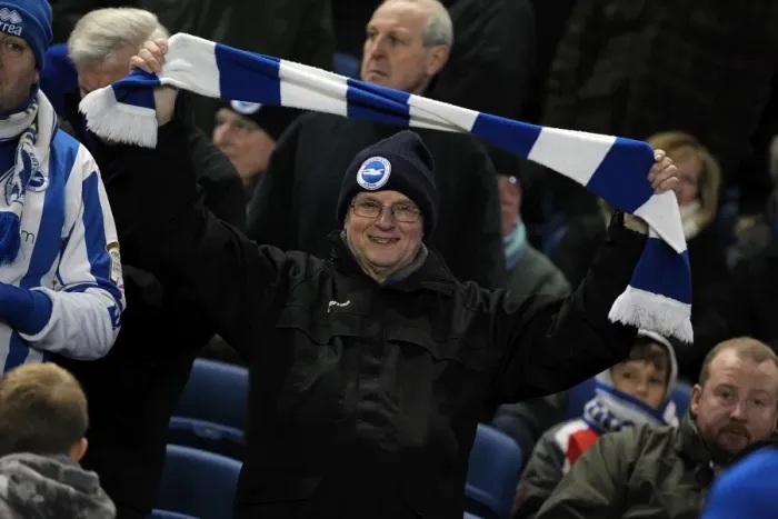 Framed Print : A Memorable Home Game: Brighton & Hove Albion vs. Blackburn Rovers (12-02-2013)
