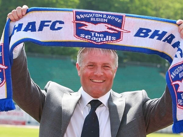 Micky returns. The return of Micky Adams as Brighton manager, May 2008