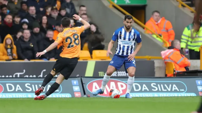 Framed Print : Molineux Showdown: Premier League Battle between Wolverhampton Wanderers and Brighton & Hove Albion (07MAR20) Framed Print : Molineux Showdown: Premier League Battle between Wolverhampton Wanderers and Brighton & Hove Albion (07MAR20)