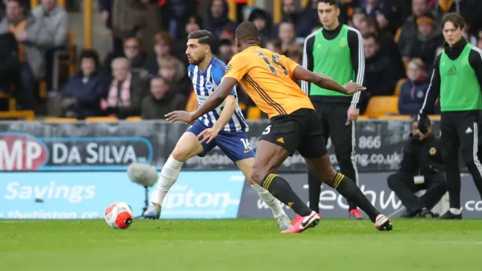 Framed Print : Molineux Showdown: Premier League Battle between Wolverhampton Wanderers and Brighton & Hove Albion (07MAR20) Framed Print : Molineux Showdown: Premier League Battle between Wolverhampton Wanderers and Brighton & Hove Albion (07MAR20)