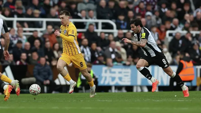 Framed Print : Newcastle United v Brighton and Hove Albion FA Cup 5th Round 02MAR25 Framed Print : Newcastle United v Brighton and Hove Albion FA Cup 5th Round 02MAR25