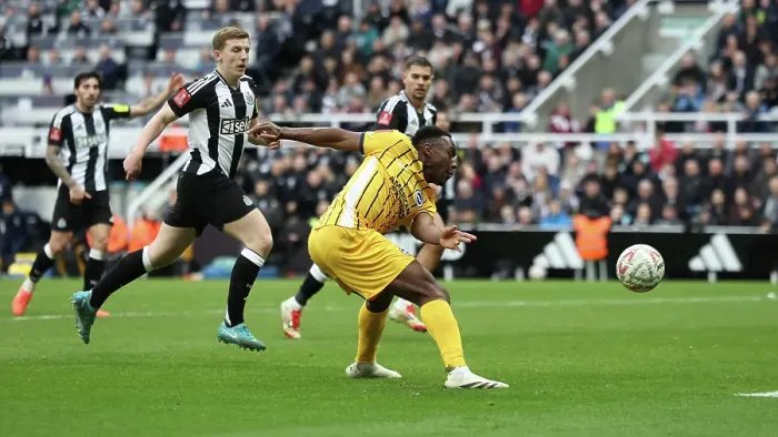 Framed Print : Newcastle United v Brighton and Hove Albion FA Cup 5th Round 02MAR25 Framed Print : Newcastle United v Brighton and Hove Albion FA Cup 5th Round 02MAR25