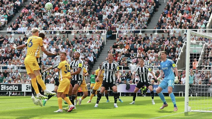Framed Print : Newcastle United v Brighton and Hove Albion Premier League 02MAY26 Framed Print : Newcastle United v Brighton and Hove Albion Premier League 02MAY26