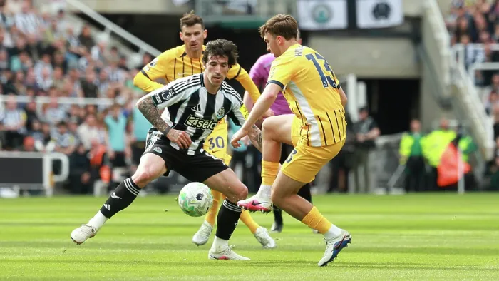 Framed Print : Newcastle United v Brighton and Hove Albion Premier League 02MAY26 Framed Print : Newcastle United v Brighton and Hove Albion Premier League 02MAY26